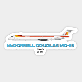 McDonnell Douglas MD-88 - Iberia Sticker